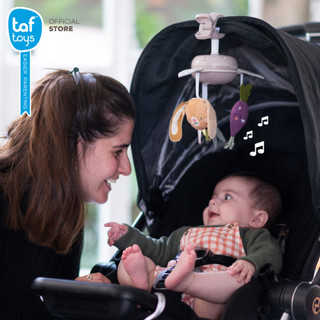 Taf Toys لعبة معلّقة لعربة الطفل Garden Mobile On-the-Go ألعاب تنمية مهارات من عمر 0 شهر صورة 3