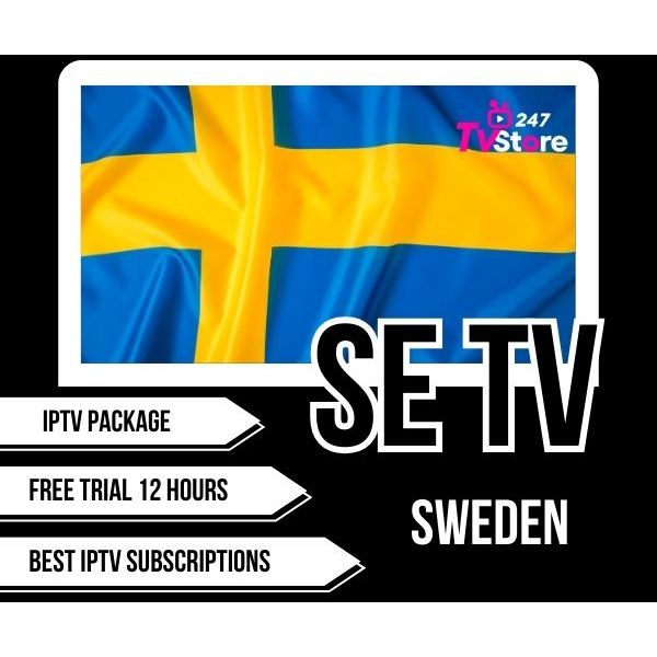 Sweden TV, Package IPTV 3Month, รับชมช่องTV Onlineมากมาย,ใช้งานผ่านแอพฯบนมือถือ,กล่องทีวีและสมาร์ทที
