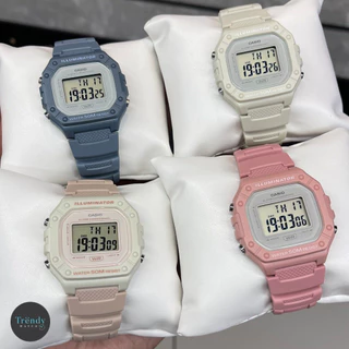 CASIO นาฬิกาข้อมือ ดิจิตอล Unisex สายเรซิน รุ่น W-218H W-218HC W-218HM W-218HM W-218H-2A W-218H-3A W-218HD-3A