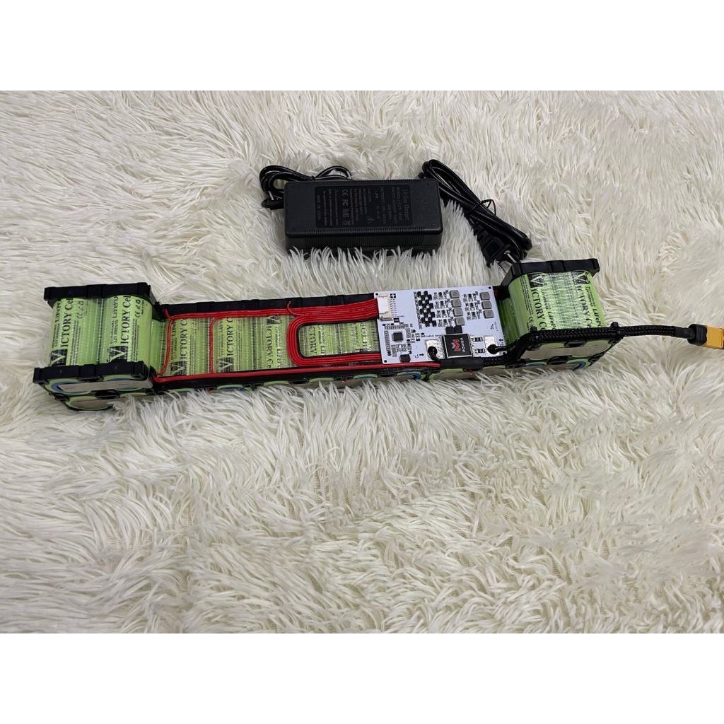 แบตเตอรี่ลิเธียมฟอตเฟต lifepo4 รุ่นVictory หัวเรียบ 8S2P 25-29V 12,000mAh