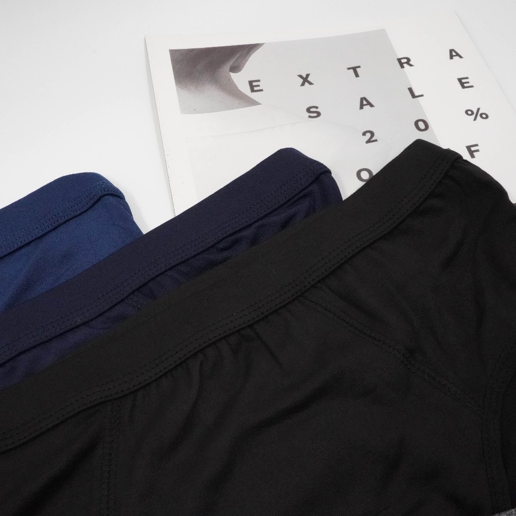 >> แพ็ค 10 ตัว คละสี <<  พร้อมส่ง กางเกงในชาย Bradeni 3166 รอบเอว 26-44 นิ้ว 🚀🚀