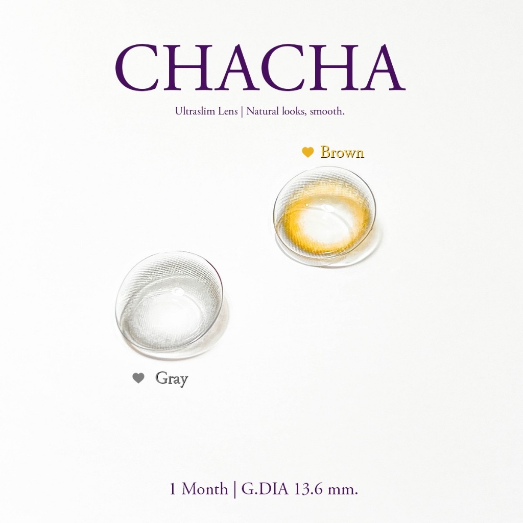 Candylens คอนแทคเลนส์ Chacha สีน้ำตาล พร้อมส่งแบบปกติ และค่าสายตาสั้น 0.00-10.00  แถมตลับ ราคา ถูกที่สุด ดีลบีเคเค แกลเลอรีภาพที่ 8