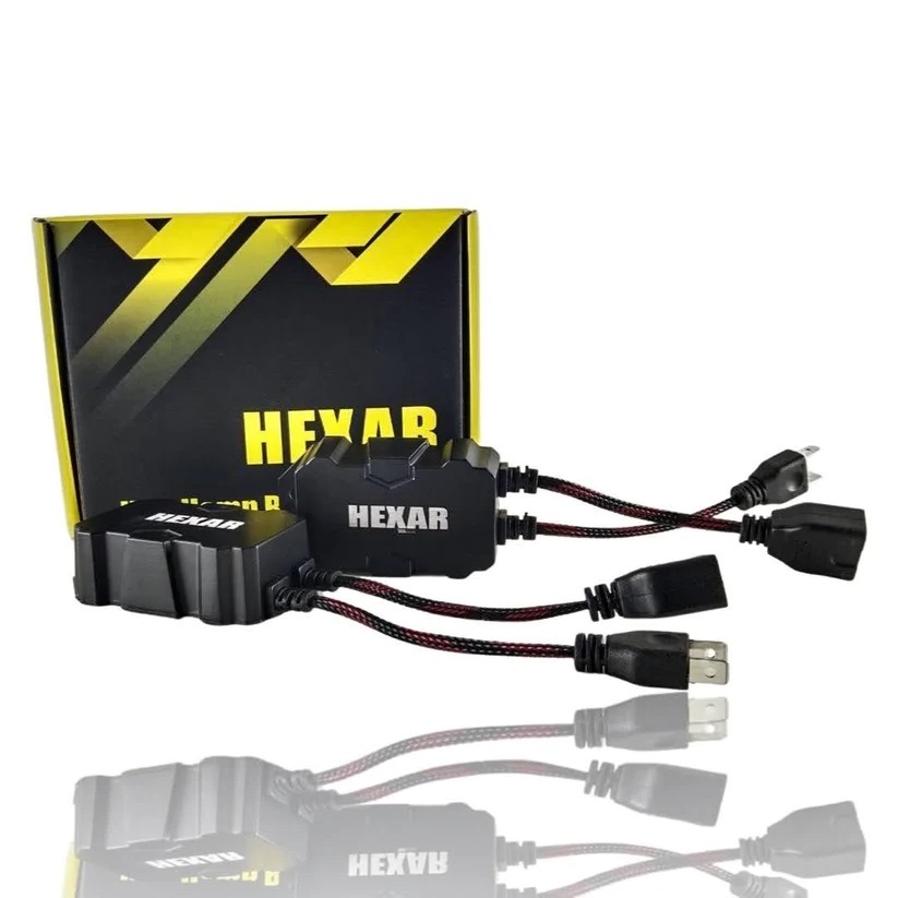 HEXAR Canbus Adapter กล่อง Canbus ไฟ LED ขั้ว H4 | H7 เพิ่มไฟ ต้านกระแสไฟ ป้องกันกล่อง ECU ตัด