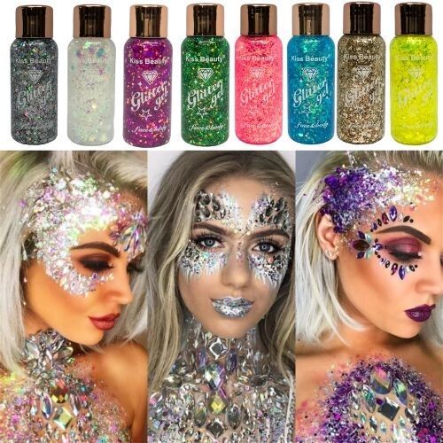 เจลกากเพชร No.1206-03 Glitter Liquid อายแชโดว์ ใช้ได้ทั้งตัวและหน้า กลิตเตอร์แต่งหน้า กลิตเตอร์ตา