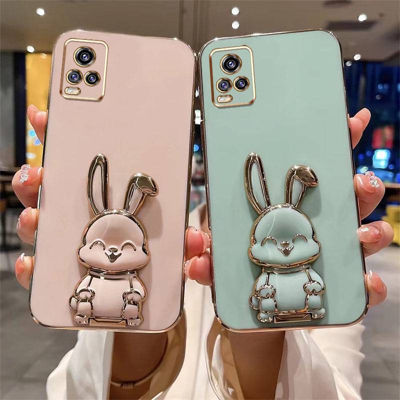 เคส กระต่าย ตั้งได้ สำหรับ VIVO Y36 Y27S Y27 5G Y22 Y22S Y02 Y02T Y02A Y16 Y02S กระต่าย มีขาตั้ง น่ารัก พร้อมจัดส่ง