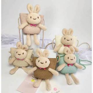 กระเป๋าดอกไม้ กระเป๋าสารดอกเดซี่ลายดอกไม้ น่ารักสำหรับเด็กผู…