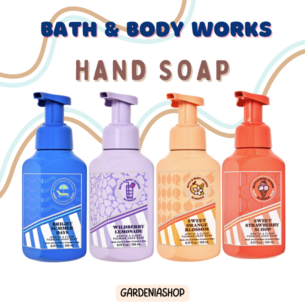 โฟมล้างมือหอม Bath and Body Works Gentle Foaming Hand Soap 259 ml โฟมล้างมือ สบู่ล้างมือ