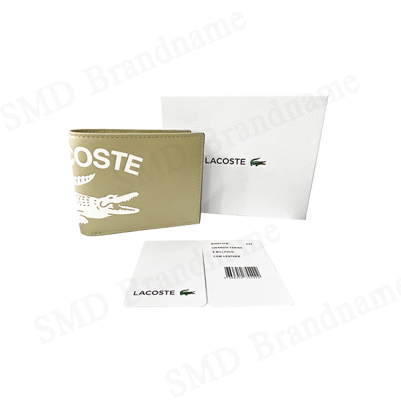 Lacoste กระเป๋าสตางค์ รุ่น Men's Contrast Branded Billfold Code: NH4011FW K86