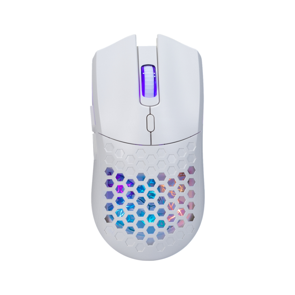 NUBWO GAMING MOUSE NM103W WIRELESS WHITE GMM-000723