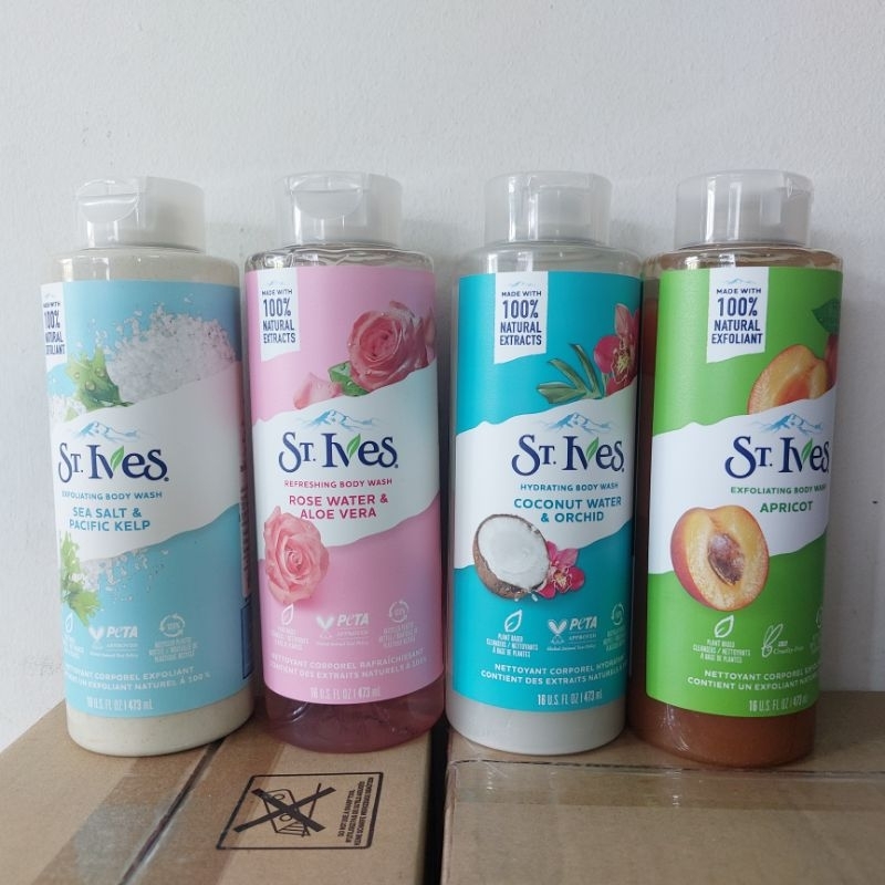 St.Ives Body Wash ครีมอาบน้ำ 473 ml.