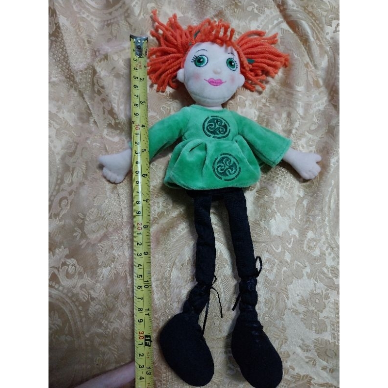 ตุ๊กตามือสอง เด็กผู้หญิง irich softie ขนาด 13 นิ้ว 60 บาท ต