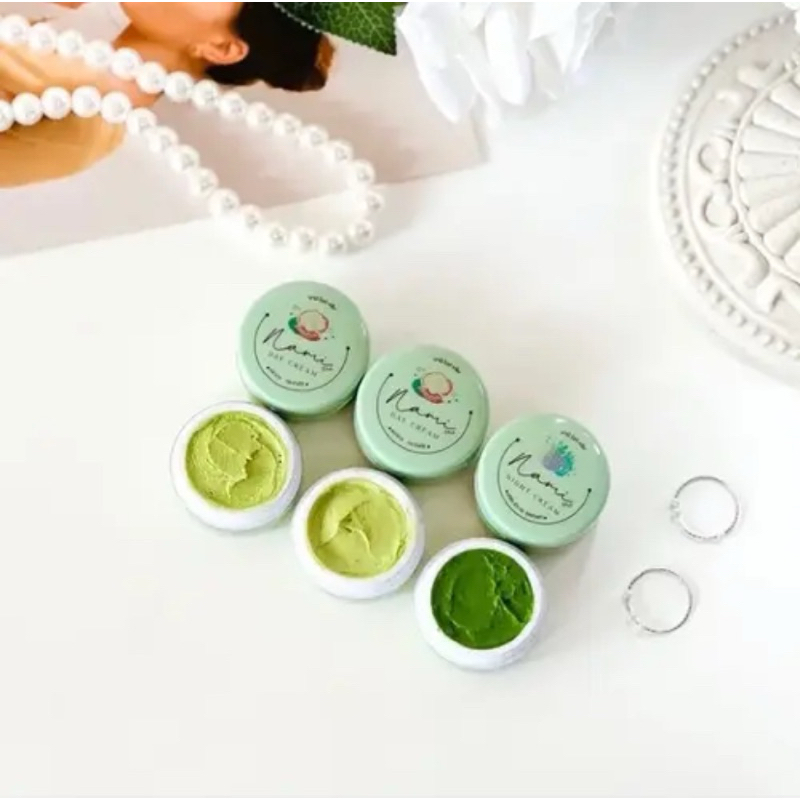 [พร้อมส่ง+ลด50%ในไลฟ์] ครีมนามิไวท์ เช้า2คืน1 (ขนาดตลับละ4กรัม)