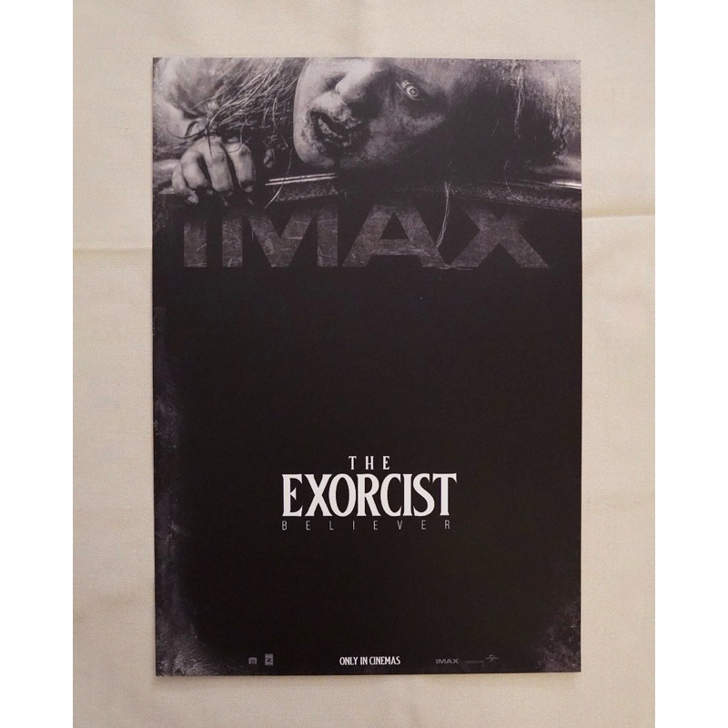 โปสเตอร์ของแท้ “THE EXORCIST : BELIEVER” IMAX จาก Major Cineplex - Poster “THE EXORCIST : BELIEVER” IMAX
