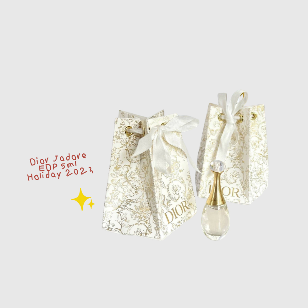 (พร้อมส่ง⚡️ของแท้100%) Dior Jadore EDP 5ml. Holiday 2023