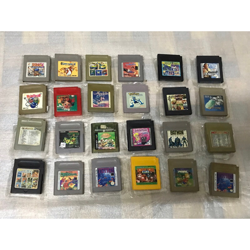 ตลับเกมส์ เกมส์บอย เกมส์บอยคัลเลอร์ GAME BOY GAMEBOY COLOR เกมส์หายาก สภาพใหม่
