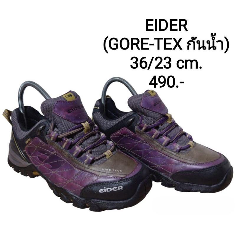 รองเท้ามือสอง EIDER 36/23. cm. (GORE-TEX กันน้ำ)
