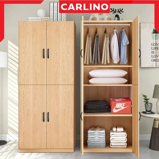 CARLINO : 4 Door Wardrobe 3 SHELVES ชั้นวางของ ตู้เก็บของ ตู้อเนกประสงค์ 4 ประตู