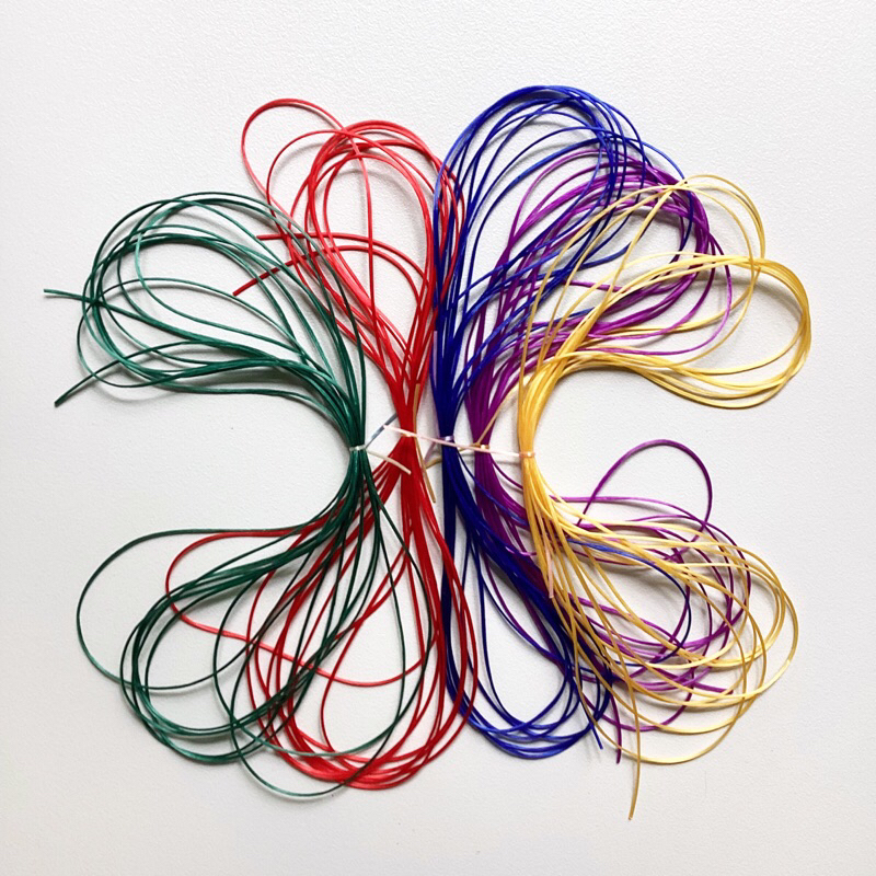 ไหมยืด เข็ม ร้อยลูกปัด ร้อยกำไลหิน ไหมยืดญี่ปุ่น 1 ม้วน ยาว 46-50 เมตร แบ่งขาย 2 เมตร เข็มร้อยลูกปัด - รูปที่ 7