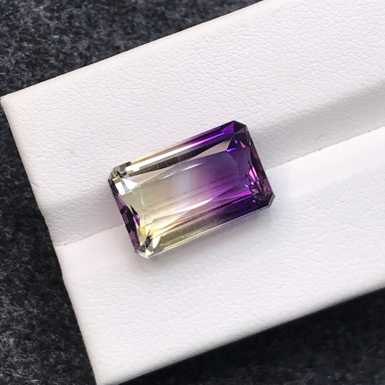 พลอยอเมทริน พลอยอัด พลอยสังเคราะห์. Synthetic Ametrine Gemstone Variety Sizes, check variety,