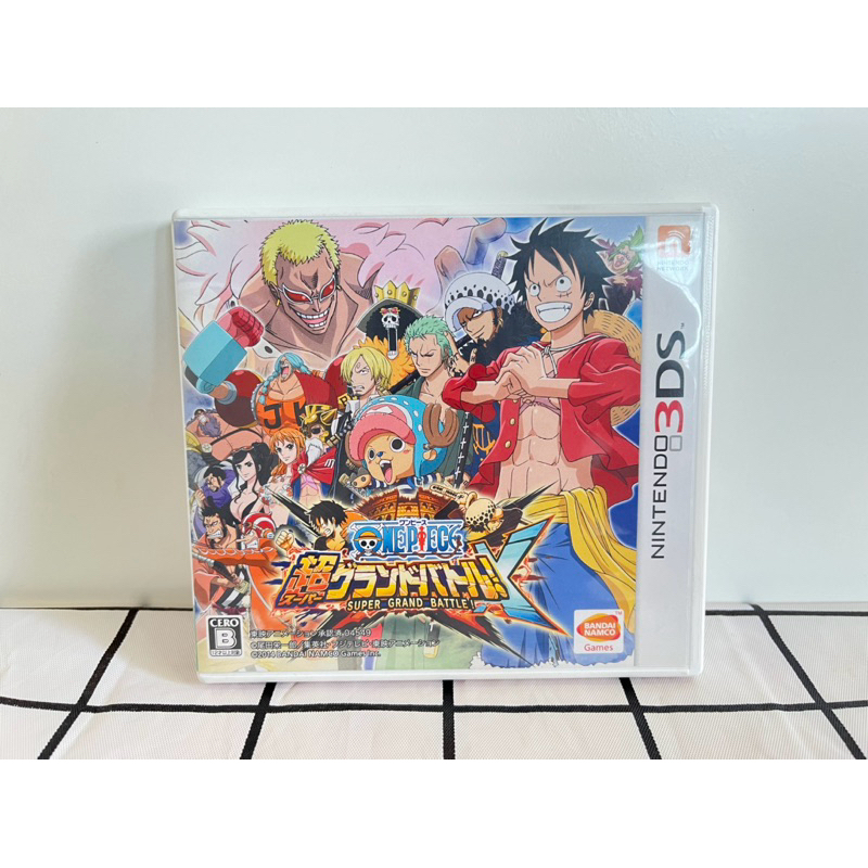 ตลับแท้ [3DS] One Piece: Super Grand Battle! X (CTR-P-BG3J)สินค้ามือสองโซนญี่ปุ่น (JP)
