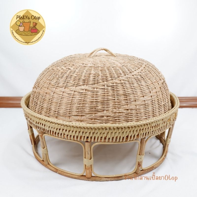 ขันโตกพร้อมฝาชี ชุดขันโตก+ฝาชีหวาย พร้อมส่ง - รูปที่ 4