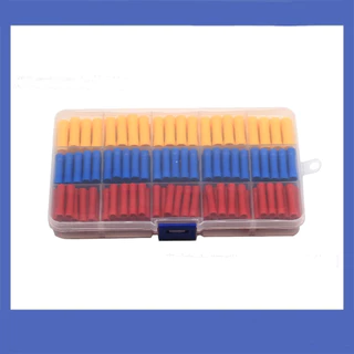 สลิปต่อสายไฟ ตัวต่อสายไฟ ต่อตรง แบบมีฉนวน BV-1, BV-2, BV-5 200 PCS