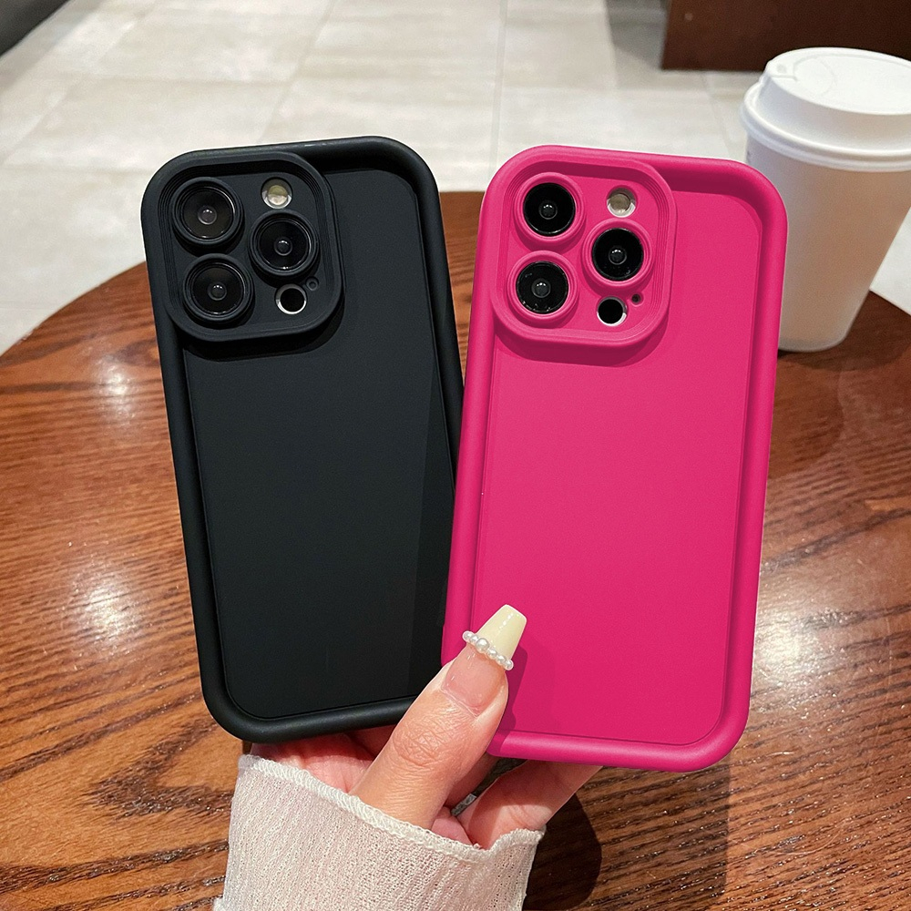 เคสโทรศัพท์มือถือ ซิลิโคน tpu กันกระแทก ลายหมี สําหรับ iphone 11 12 13 14 15 pro max plus x xr xs max 7 8 plus se2020