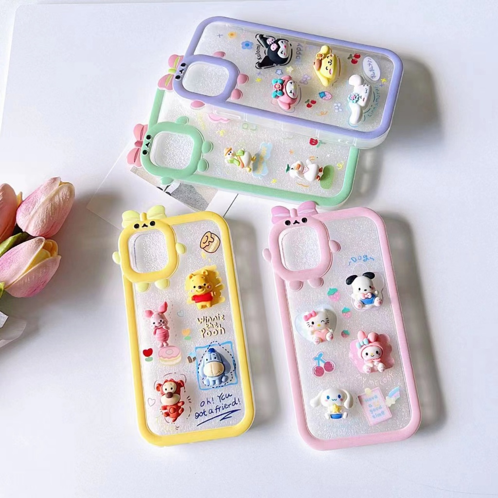 เคสลูกเจี๊ยบลายการ์ตูนงานนูนเคสนิ่ม i7i8/se/i7p/8p-ip11/XR