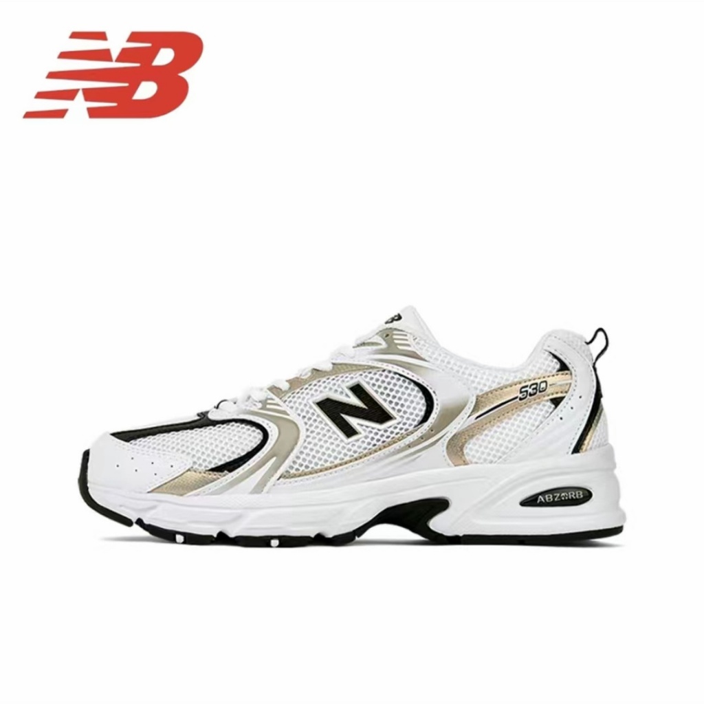 New Balance NB530 UNI White Black（ของแท้ 100%💯）