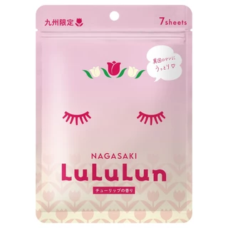 CMG LULULUN - Face Mask Tulip (7 sheets) (108 ml.) ลูลูลูน เฟซ มาส์ก ทิวลิป 7 แผ่น