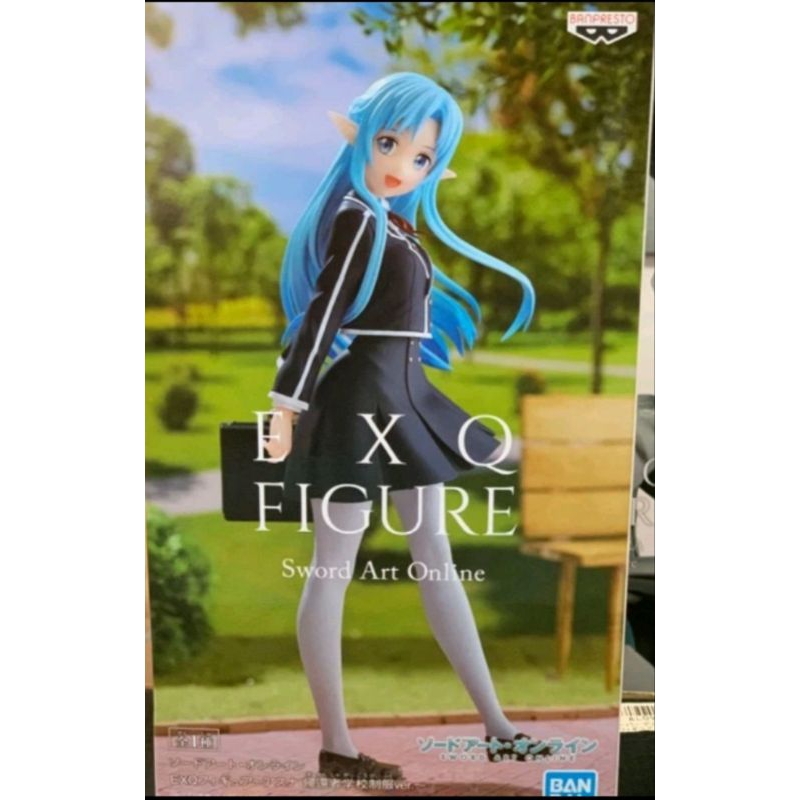 มือ1 ของแท้ Sword Art Online - Exq Figure - Asuna (School Uniform Ver.) BANPRESTO