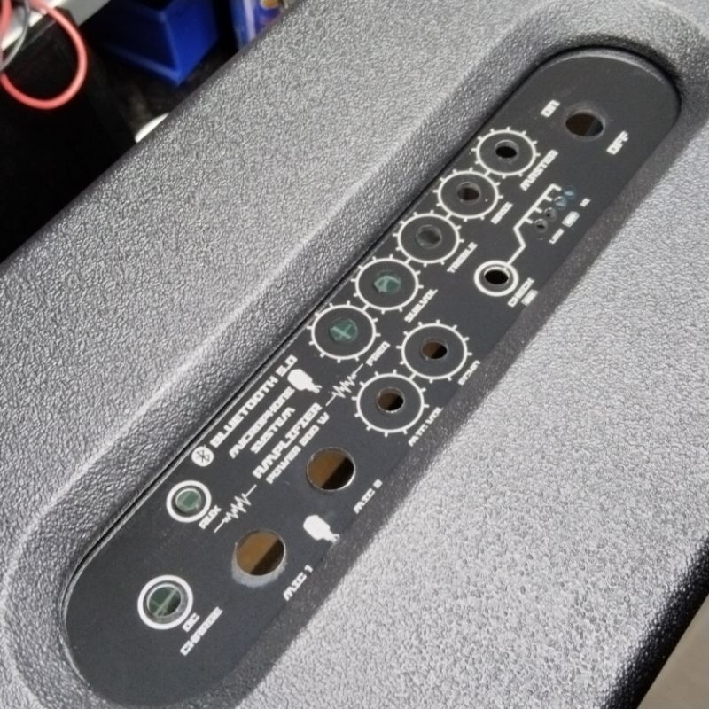 แผ่นเพลท ZK-AM100F แบบย้ายวอลุ่ม