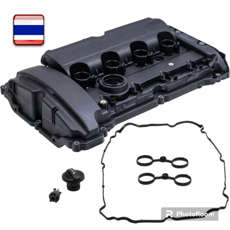 ฝาครอบวาล์ว Engine Valve Cover Gasket Set For Mini Cooper S JCW 11127572854 r55 r56 07-12