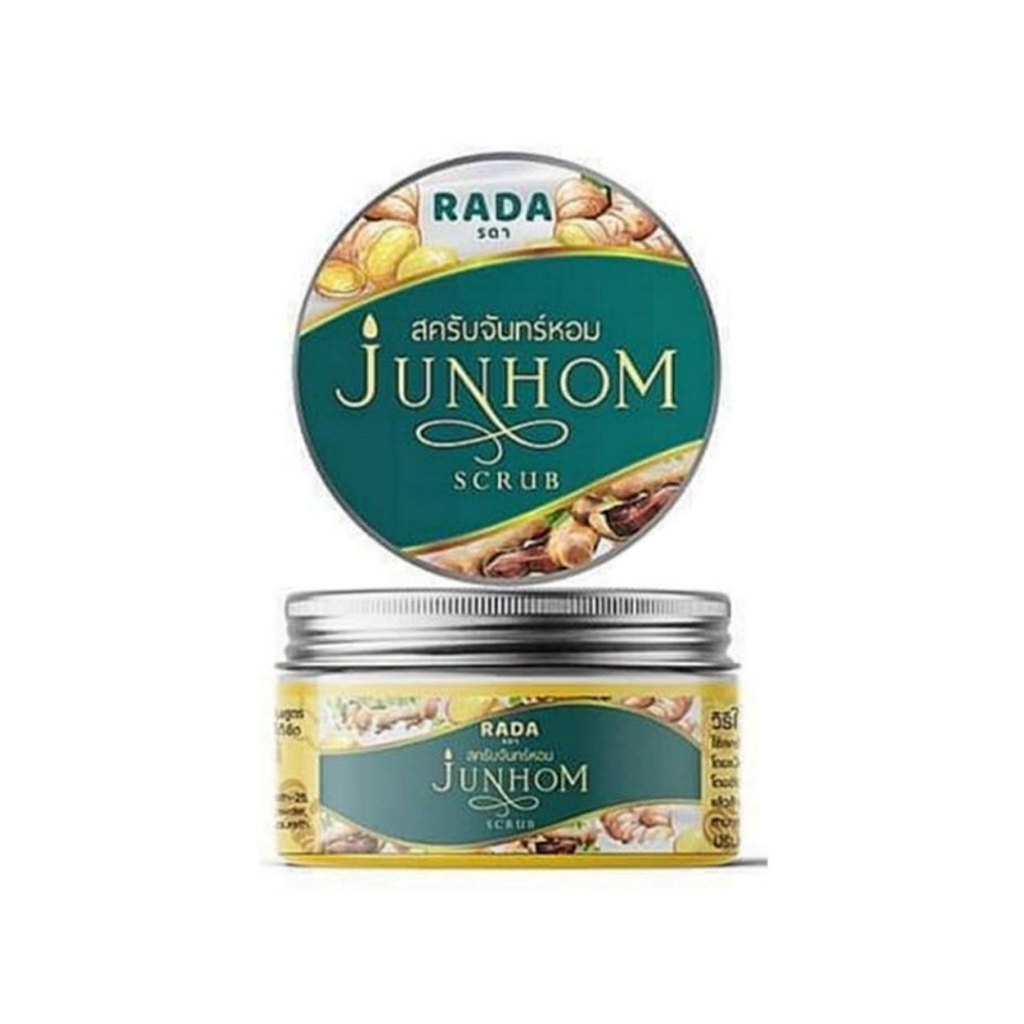 Junhom สครับจันทร์หอม 350กรัม By LADA จันทร์หอม