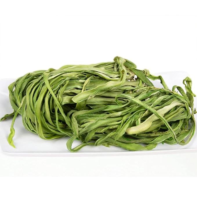 ผักก๊งฉ่ายแห้ง ผักงูเขียว ขนาด 100 กรัม  Dried Mountain Jelly Vegetable 100g.