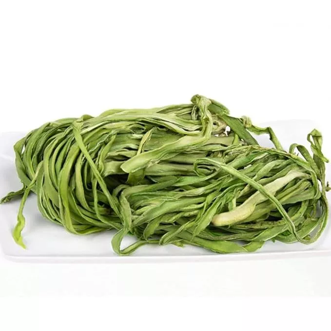 ผักก๊งฉ่ายแห้ง ผักงูเขียว ขนาด 100 กรัม Dried Mountain Jelly Vegetable 100g.