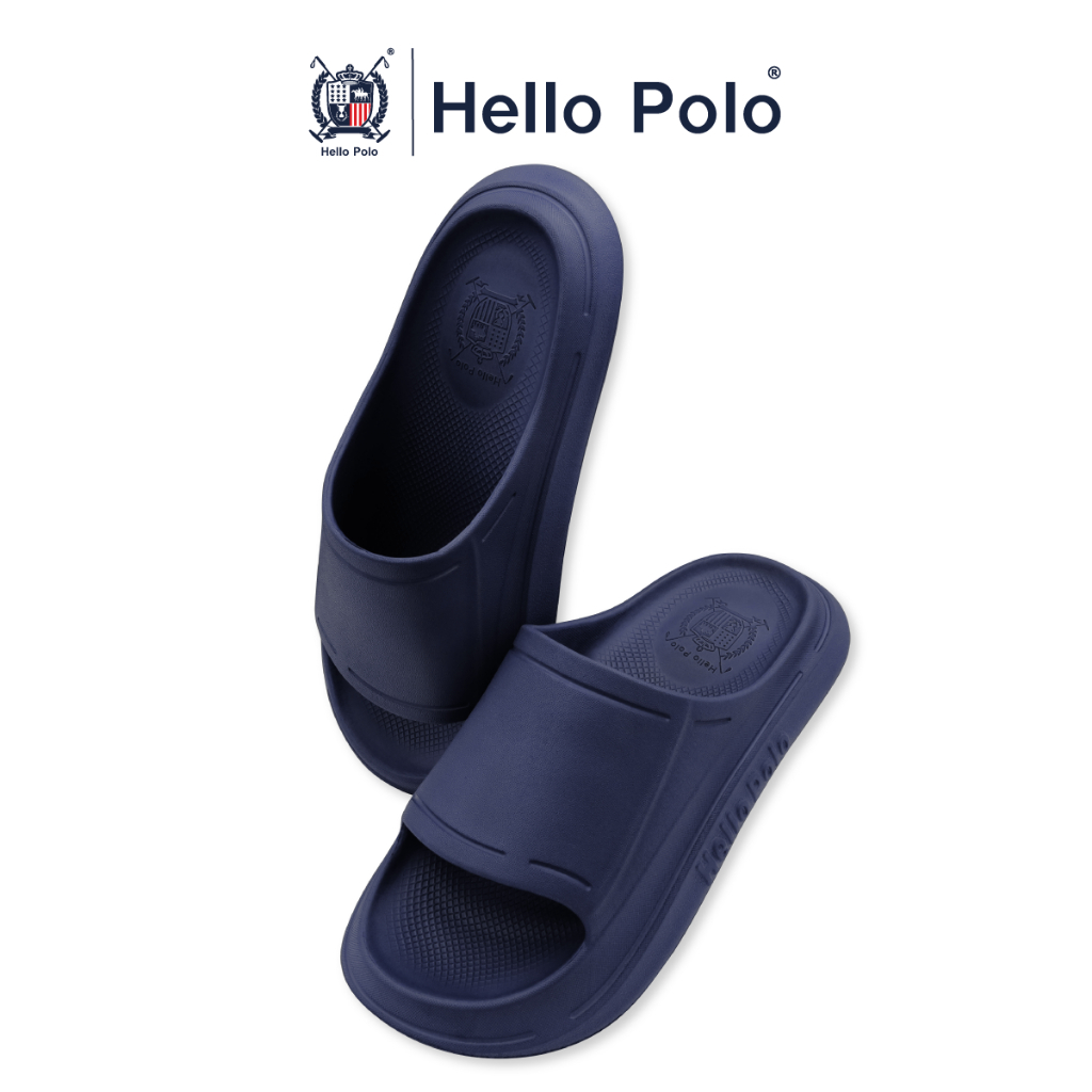 Hello Polo รองเท้าแตะ รองเท้าเพื่อสุขภาพ รองเท้าสำหรับผู้หญิง ผู้ชาย หนา 3.5cm พื้นหนา นุ่ม ใส่สบาย รุ่น HP-8003M