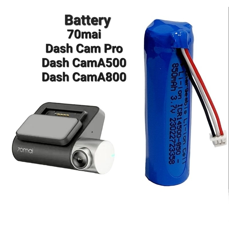 แบตเตอรี่  Xiaomi Home 70Mai T01 Intelligent Driving Recorder Pro HMC1450 3.7v  Dash Campro Cam A500