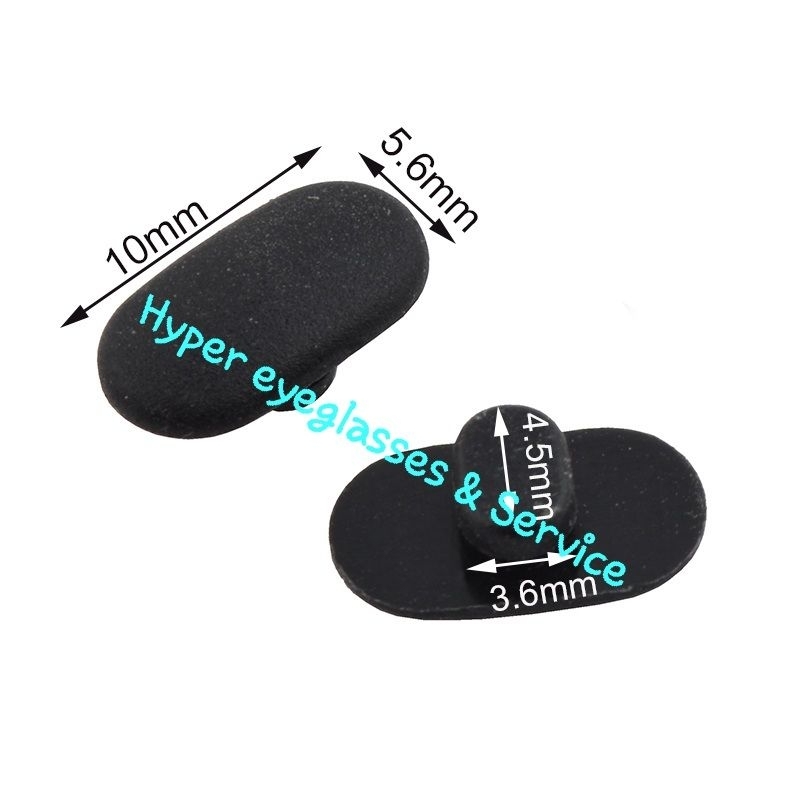 Nosepad แป้นจมูก Mykita/Markus T แบบกด สีน้ำตาล 1คู่ - รูปที่ 2