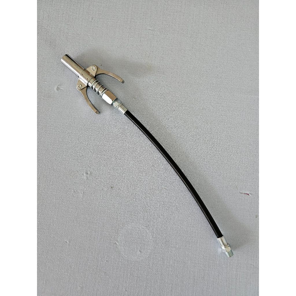 ZEN หัวอัดจารบี 2 ทาง มือบีบล็อค พร้อมสายอ่อน คอปเปอร์จาระบี เกลียว 1/8BSP สินค้าพร้อมส่ง