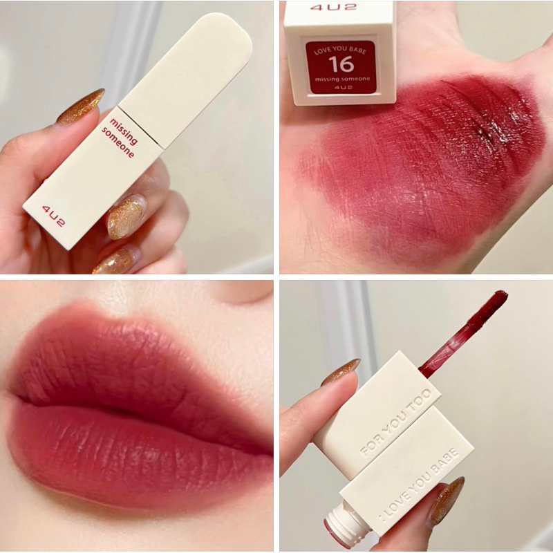 4U2 LOVE YOU BABE TINT MATTE -  ทินท์แมทเนื้อ VELVET