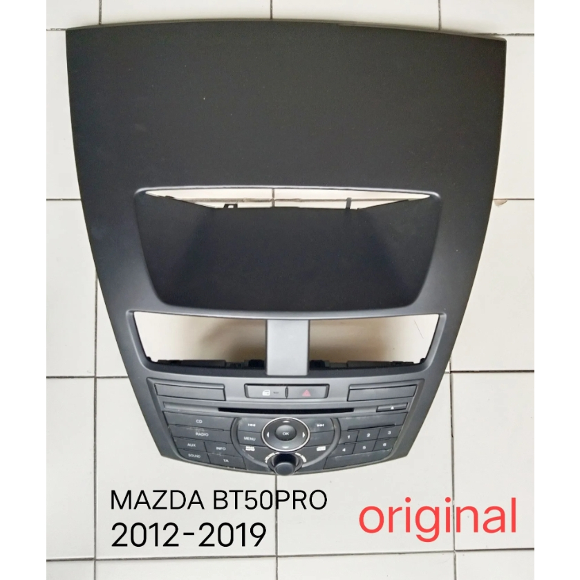 หน้ากากวิทยุ MAZDA BT50PRO ORIGINAL ปี 2012 -2019 แผงหน้ากากแท้ สภาพ100%