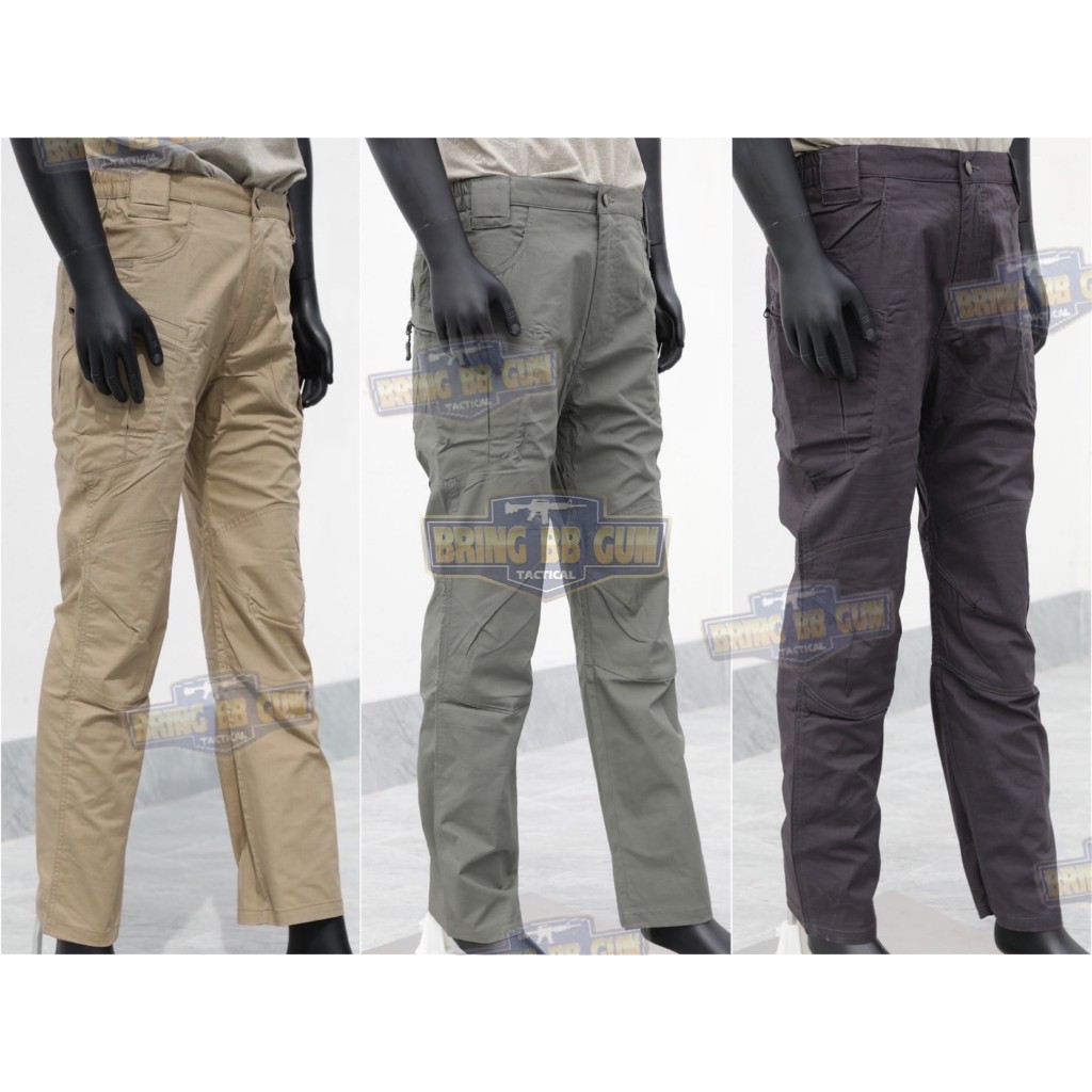 กางเกงขายาว ใส่เดินป่า Sector7 รุ่น IX8C (ผ้าตาราง) (ผ้าบาง)