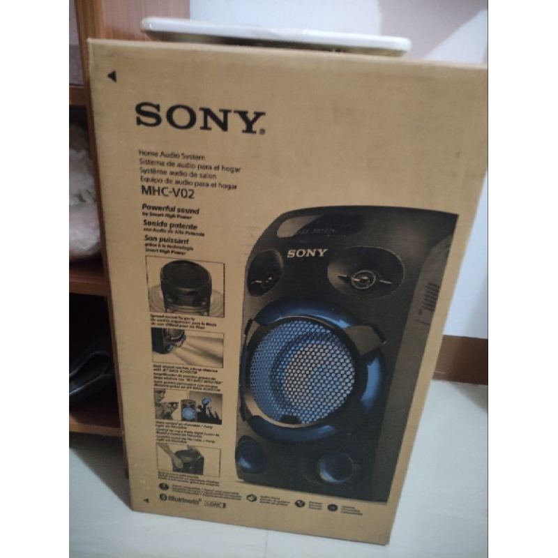 Sony เครื่องเสียงพลังสูง รุ่น MHC-V02