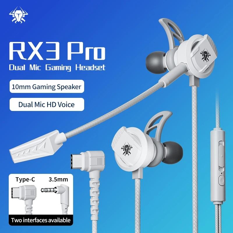 หูฟัง PLEXTONE xMowi RX3PRO rx3 rx3 pro หูฟังเล่นเกมพร้อมไมโคร headphone เกมส์มิ่ง มีไมค์ ตัดเสียงรบกวน เสียงดี สตรีม