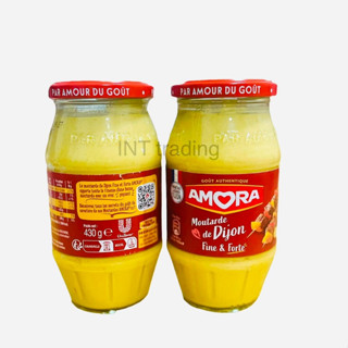 มัสตาร์ด AMORA Dijon Mustard 430g.*ออกใบกำกับภาษีแจ้งได้*  อ…