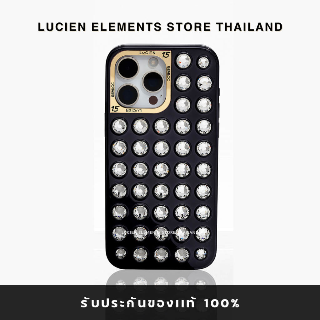 LUCIEN : 15 PRO MAX - BLACK (ของเเท้100%)
