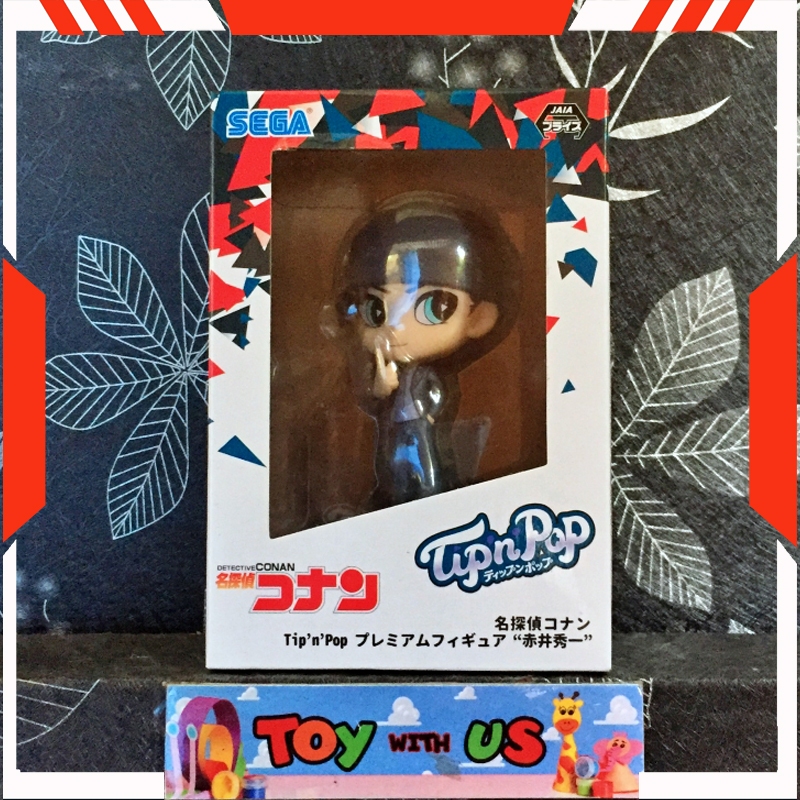 SEGA FIGURE: DETECTIVE CONAN / ยอดนักสืบจิ๋วโคนัน - TIP'N'POP - SHUICHI AKAI / อากาอิ ชูอิจิ