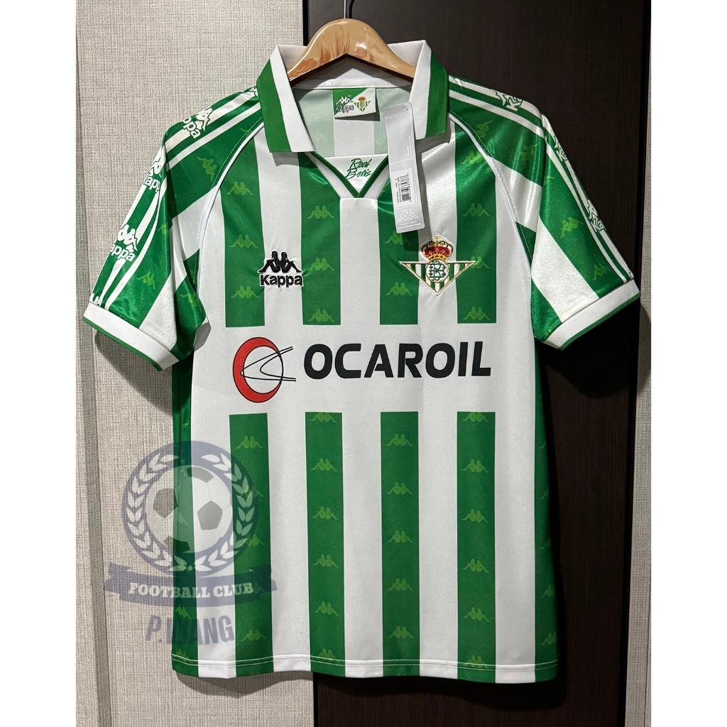 เสื้อฟุตบอล - [ย้อนยุค Retro.] - เรอัล เบติส. - (เหย้าปี.1996 / 1997.) - *คุณภาพพรี่เมียม / งานปักทั้งชุด .*