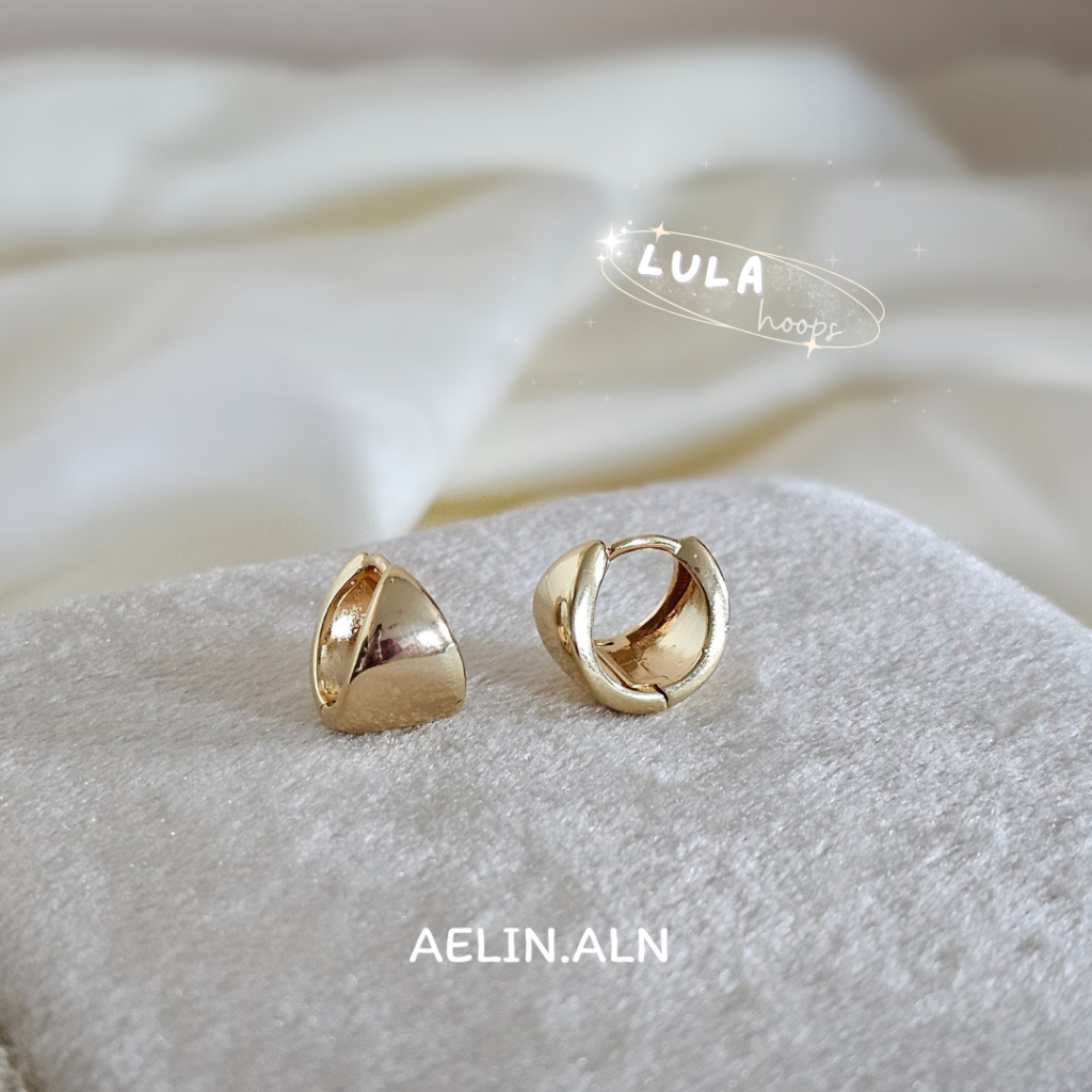 Lula hoops - Aelin.aln (High quality Stainless steel, Nickel free) #R-127